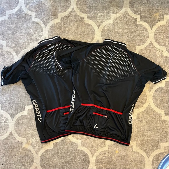 CRAFT | LOT OF 2 WOMEN'S CYCLING JERSEYS LARGE - Picture 2 of 4
